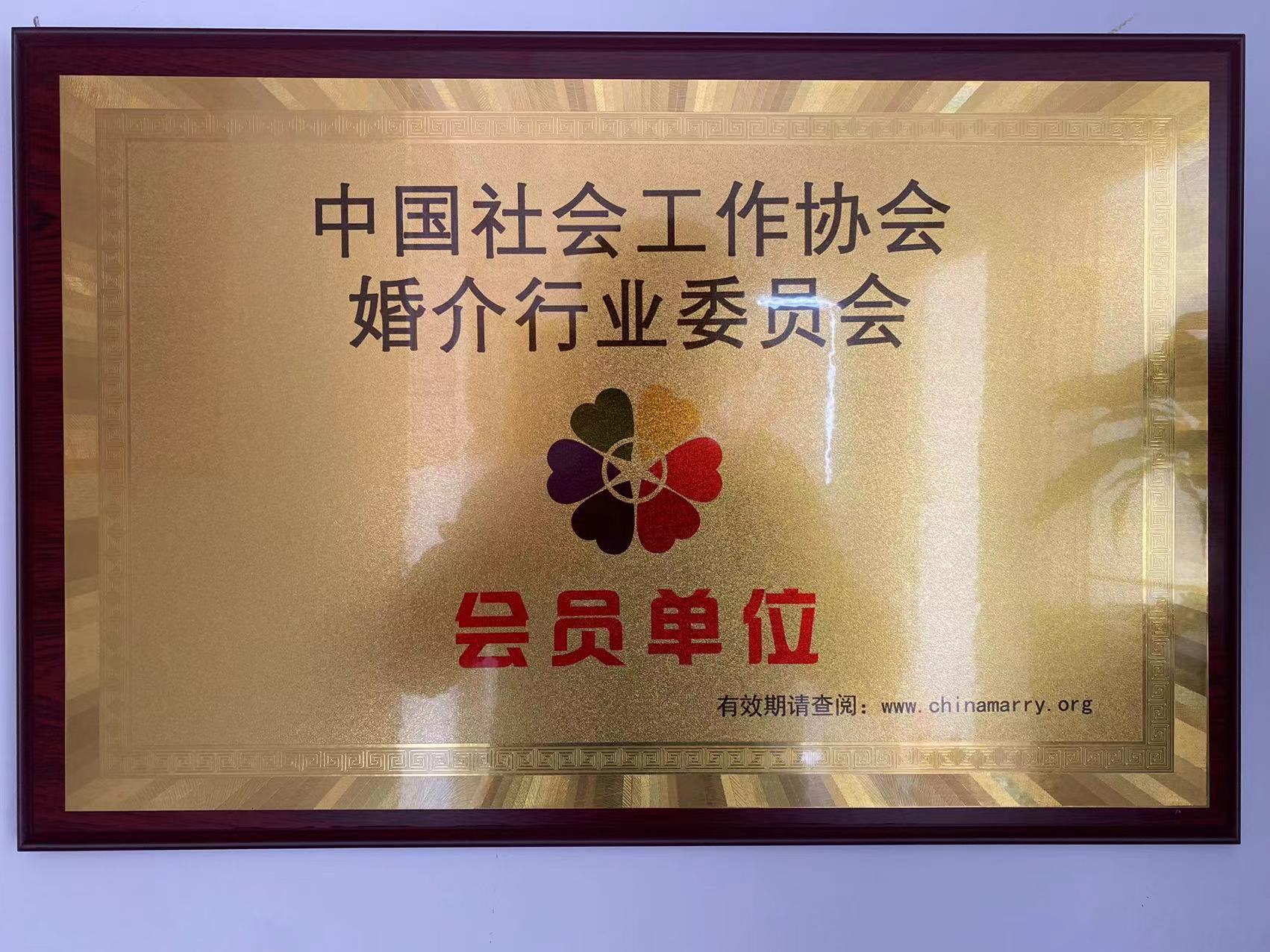 中国社会工作协会婚介行业委员会会员单位